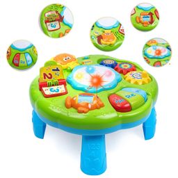 AKN TOYS Musical Toy Play Table with Lighting and Sound  - Color May Vary-27