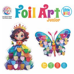 Ratnas Foil Art Junior Activity Kit - Multicolor-image-67