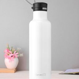 Servewell Pirate Inner & Outer Stainless Steel Vacuum Bottle Ivory - 750 ml-20