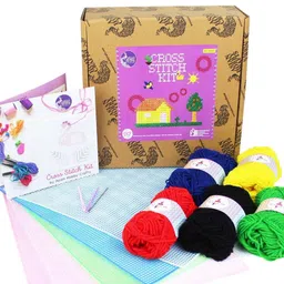 Asian Hobby Crafts Cross Stitch Kit - Multicolor-picture-20