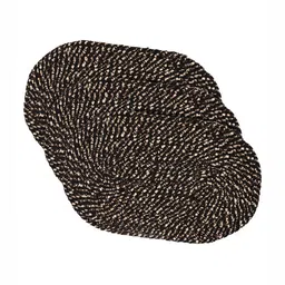 Aura Brown & Beige 3 Pieces Woven Cotton Anti Skid Doormats-27