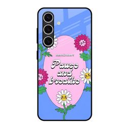 QRIOH Floral Printed Silicone Samsung Galaxy S24 FE 5G Back Case-picture-49