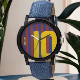LOREM Men Multicoloured Analogue Watch LR10-image-32