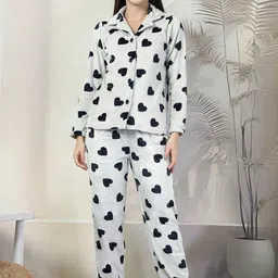 FABINALIV Women Printed Night suit-image-18