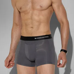 MODERN CREW Men Solid Premium Micro Modal Short Trunk MC-ST-002-CL-TG-S-picture-1
