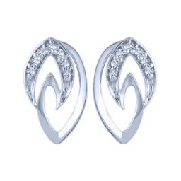 P.C. Chandra Jewellers 14 kt Gold & Diamond Earrings-picture-1