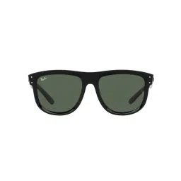 Ray-Ban Reverse  | Black Sunglasses ( 0RBR0501S | Square | Black Frame | Green Lens ) image 1