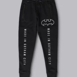 Kidsville Black Printed Joggers-image-30
