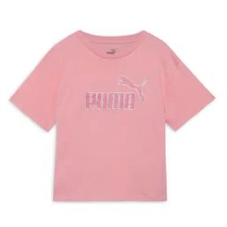 Puma Kids Peach Printed T-Shirt-image-42
