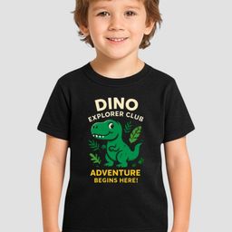 KIDDY STAR Boys Pure Cotton T-shirt-image-30