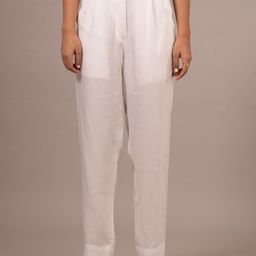 SHIBUI Women Tailored High-Rise Trousers-image-30