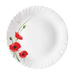 Borosil Helena White Opalware Dinner Set - 21 Pieces image 2
