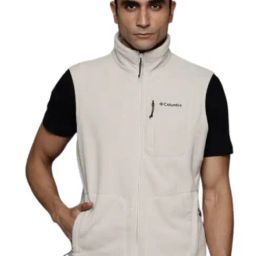Columbia Beige Regular Fit Logo Printed Sports Jacket-picture-23