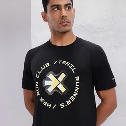 HRX by Hrithik Roshan Printed Rapid-Dry Running T-shirt-image-56