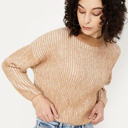 max Women Striped Pullover-image-82