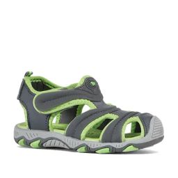 Bubblegummers by Bata Kids Grey Floater Sandals-image-60