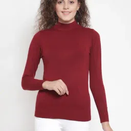 Global Republic Wine Slim Fit Sweater-image-77