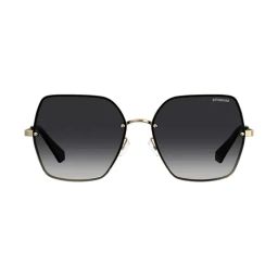 Polaroid 202929 Grey Polarized Square Sunglasses-image-57