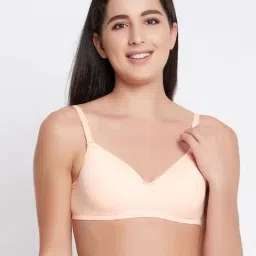 Clovia Peach T-Shirt Bra-image-67
