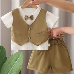 StyleCast x Revolte Boys T-shirt With Shorts & Waistcoat-picture-43