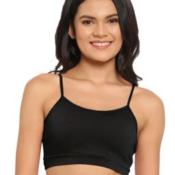 N-Gal Black Padded Bralette-image-15
