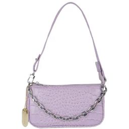 Sugarush rple Textured Small Shoulder Handbag-image-90