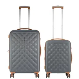 it luggage Fashionista Charcoal Grey Combo-24 & 20 inches Expandable Hardsided Trolley with TSA Lock-picture-24
