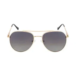 Opium Green Full Rim Aviator Sunglasses For Men-image-5