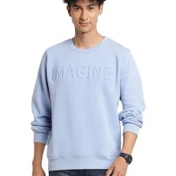 Turtle Light Blue Regular Fit Sweatshirt-21