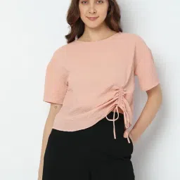 Vero Moda Peach Regular Fit Top-picture-12