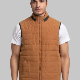 Raymond Green & Brown Regular Fit Reversible Jacket-image-31