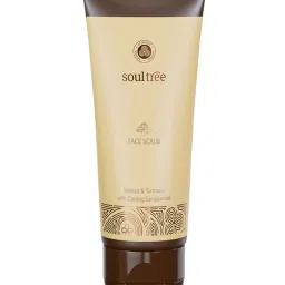 Soultree Walnut & Turmeric Face Scrub - 100 gm image 1