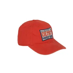Peter England Men Orange Printed Cotton Baseball Cap-image-34