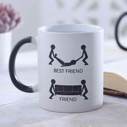 FNP Multicolor Ceramic Best Friends Quirky Magic Mug (325ml)-image-68
