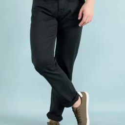 Crimsoune Club Green Cotton Slim Fit Jeans-image-22