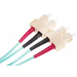 RS PRO Fibre Optic Cable SC to SC Duplex Multi Mode OM4 900 μm Blue 1 m, 1213928-19