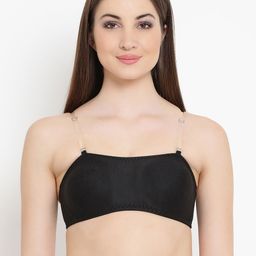 Clovia Non Padded Detachable Transparent Straps Cotton Rich Tube Bra BR0377P1332B-picture-46
