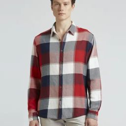 Pepe Jeans Red Regular Fit Checks Shirt-picture-9
