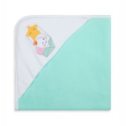 My Milestones Luna Ballon & Trunky Embroidered Cotton 550 GSM Hooded Towel-image-71