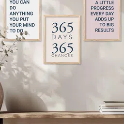 Motivational Wall Art With Frame Home Decor Wall Painting For Living Room Office Bedroom-image-79