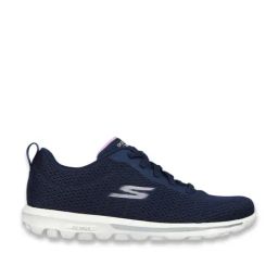 Skechers Women's GO WALK TRAVEL - FUN JOURNEY Navy Walking Shoes-picture-48
