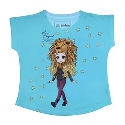 Harry Potter Blue & Yellow Printed Regular Top-picture-26