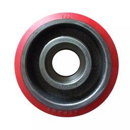 Mitra Red 135X60 mm Electric Stacker Castor Wheel Without Bearing for Fully Electric Stacker Castor Wheel, ME18-36