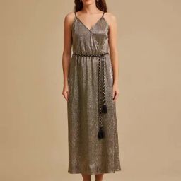 Kazo Silver Embellished Maxi Dress-picture-49