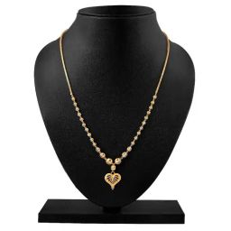 Muthoot Pappachan Swarnavarsham 22Kt Heart Mani Mala-17