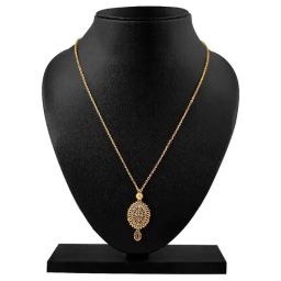 Muthoot Pappachan Swarnavarsham 22Kt Gold Sun Necklace-30