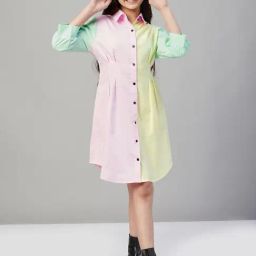 StyloBug Girls Multi Cotton Dress-image-15