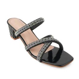 SCENTRA Women AW 24 Black Sandal-picture-2