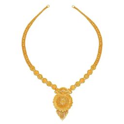 Muthoot Pappachan Swarnavarsham 22Kt Fancy Rani Haar-1