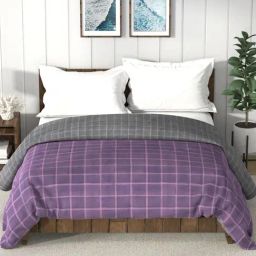 Nautica Bristol Checks Multicolor 150 TC Cotton Double Comforter-16